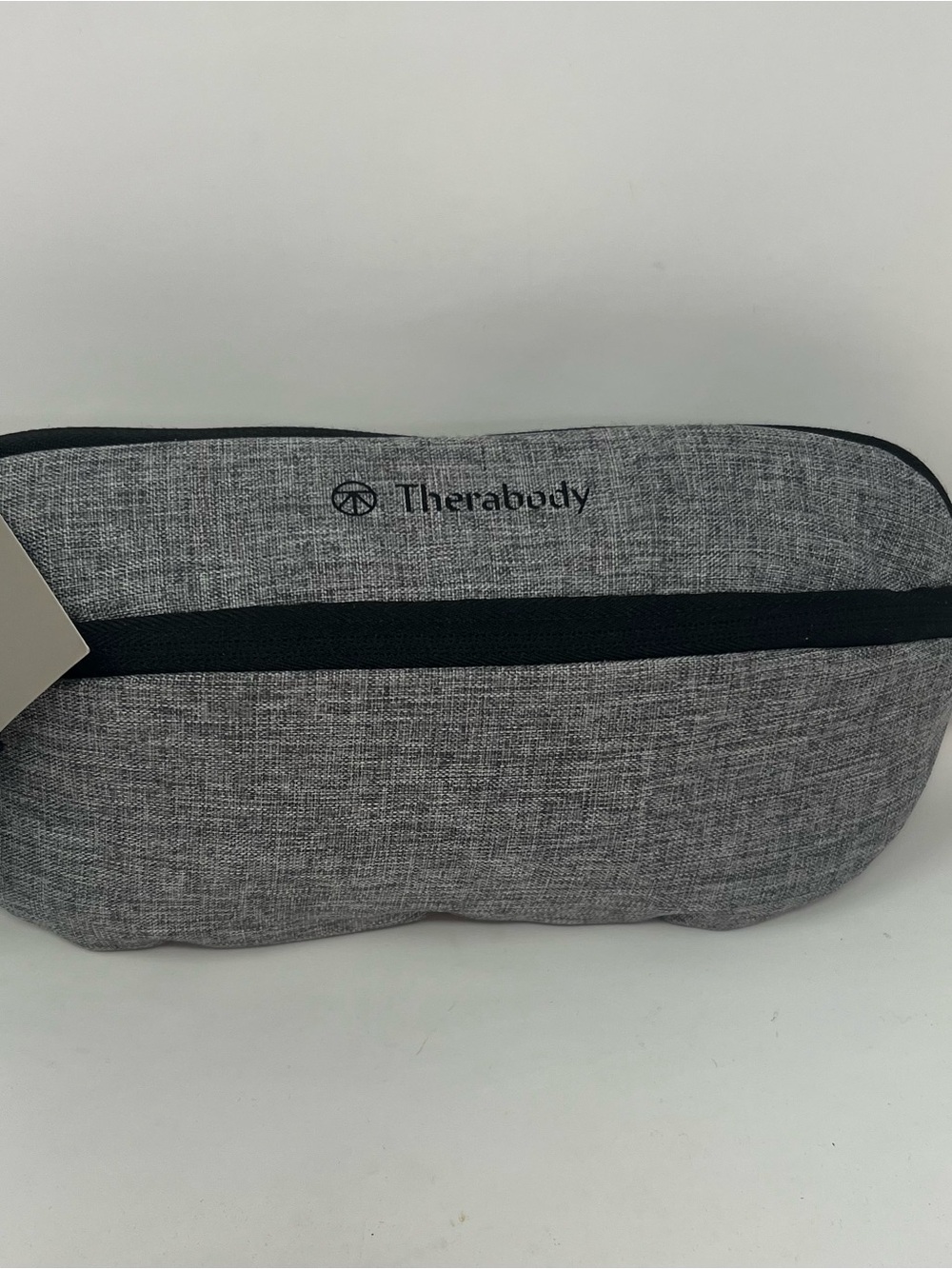 United Airlines Polaris Business Class Therabody Amenity Cross Body Light Grey
